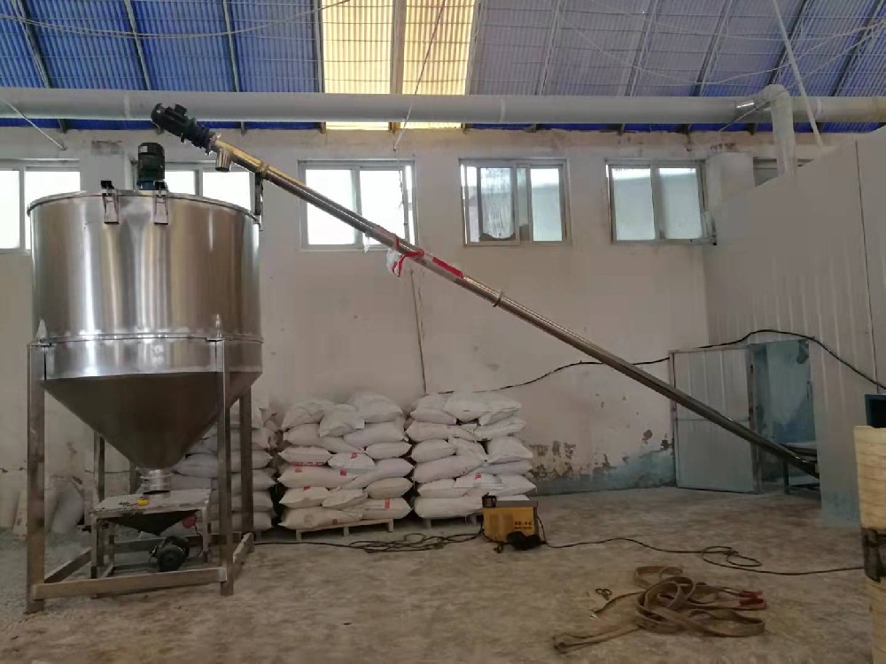 通化螺旋上料机生产厂家-绞龙螺旋提升机定制